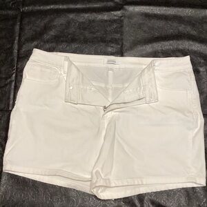 2X Zenana White Shorts